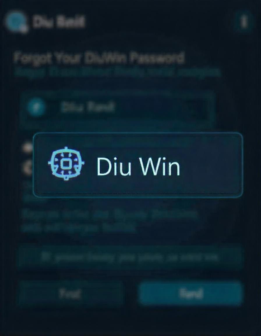 Forgot Your DiuWin Password? Here’s How to Recover It Quickly